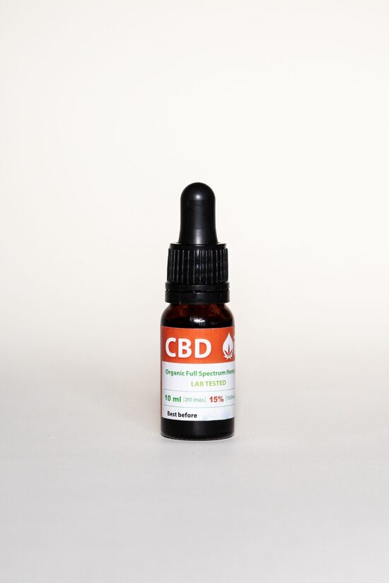 15% CBD õli 10 ml THC<0,2% 